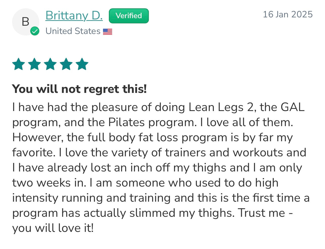 Full Body Fat Loss 2 Program