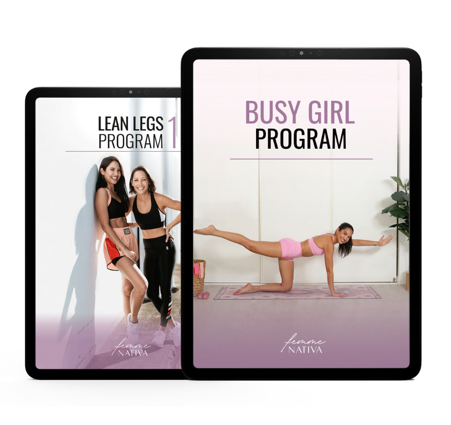 Busy Girl + Lean Legs 1 Program Bundle by Femme Nativa