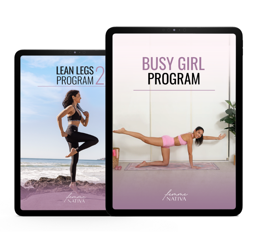 Busy Girl + Lean Legs 2 Program Bundle by Femme Nativa