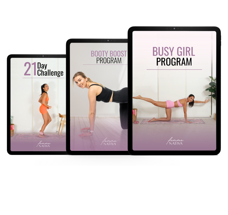 Busy Girl + Booty Boost + 21-Day Challenge Bundle by Femme Nativa
