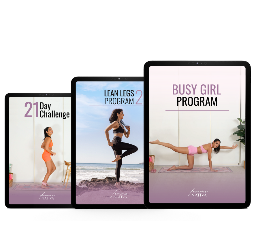 Busy Girl + Lean Legs 2 Program + 21-Day Challenge Bundle by Femme Nativa