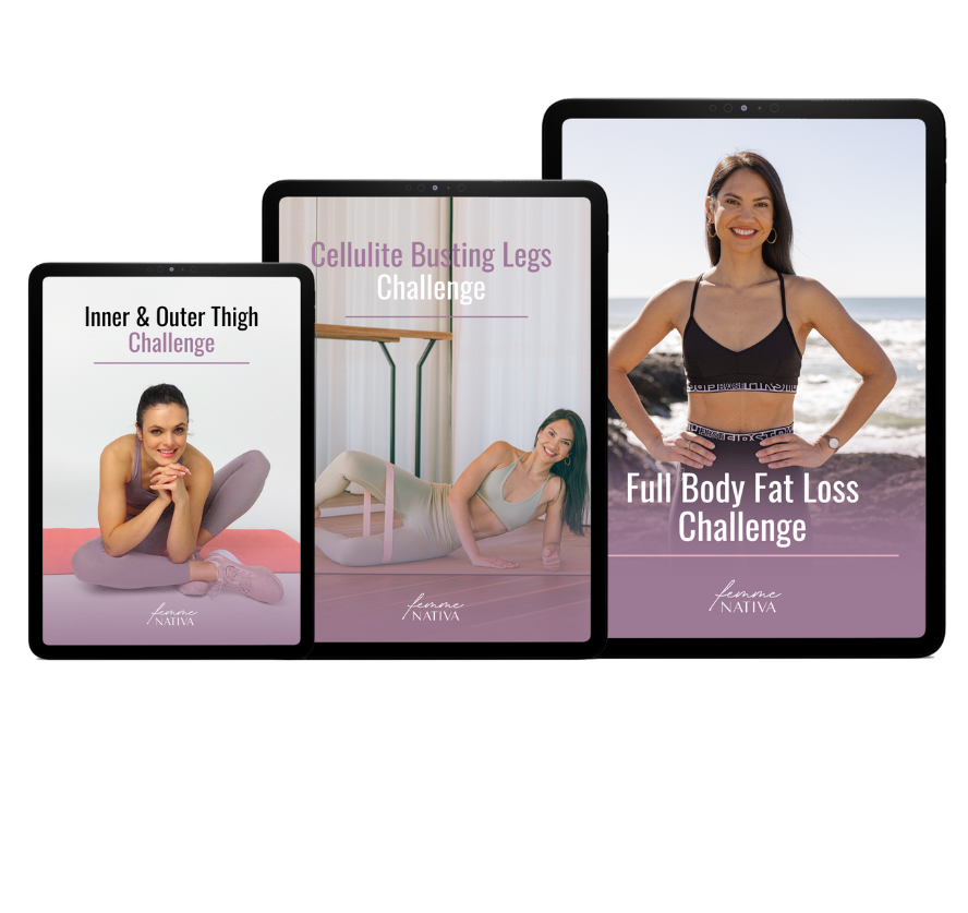 3 Challenges Bundle - For Lean Legs and Full Body Fat Loss