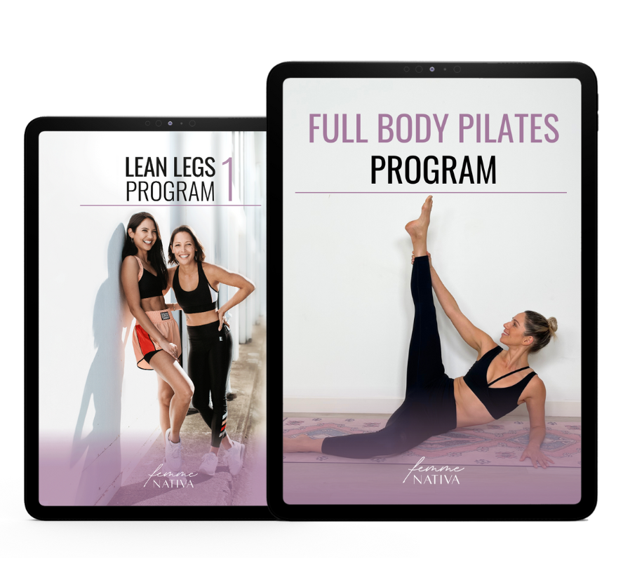 Full Body Pilates Program + Lean Legs 1 Program Bundle by Femme Nativa