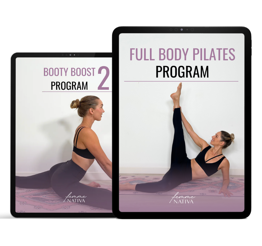 Full Body Pilates Program + Booty Boost 2 Program Bundle by Femme Nativa