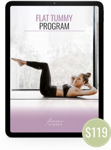 For a flatter belly and strong core