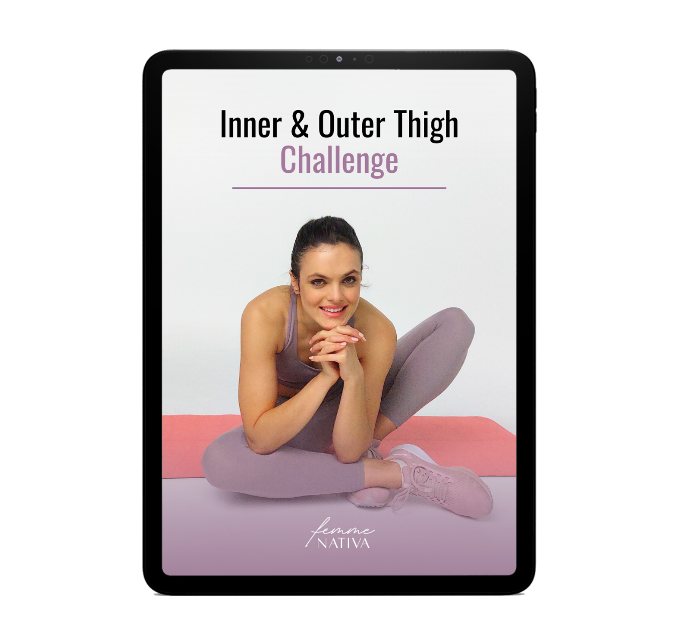 inner and outer thigh challenge - for slimmer thighs