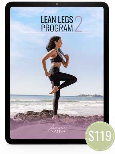 For slimmer, toned  legs without bulk