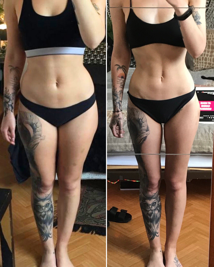 lean legs transformation testimonial