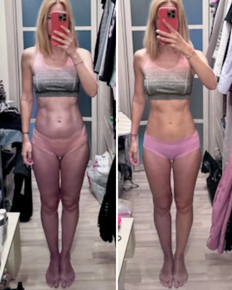 flat tummy transformation